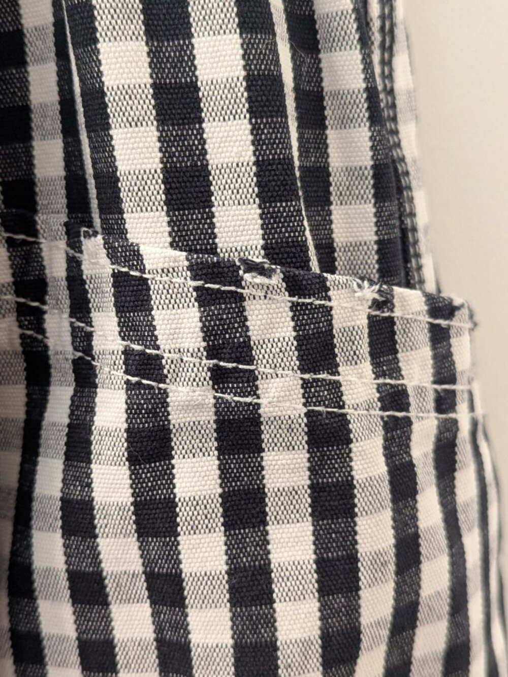 BDG Charlie Printed Wide-Leg Pant Gingham - SIZE LARGE Urban Outfitters - Picture 7 of 7